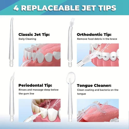 Rechargeable Dental Water Jet  Dental Teeth Cleaner
