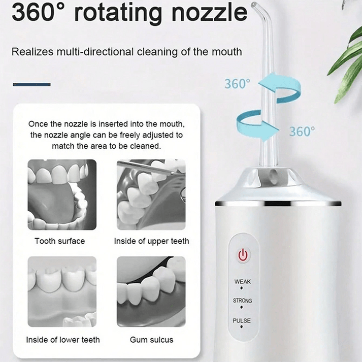 Rechargeable Dental Water Jet  Dental Teeth Cleaner